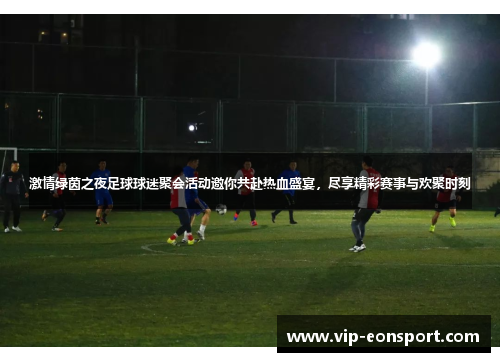激情绿茵之夜足球球迷聚会活动邀你共赴热血盛宴，尽享精彩赛事与欢聚时刻
