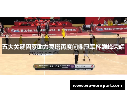 五大关键因素助力莫塔再度问鼎冠军杯巅峰荣耀
