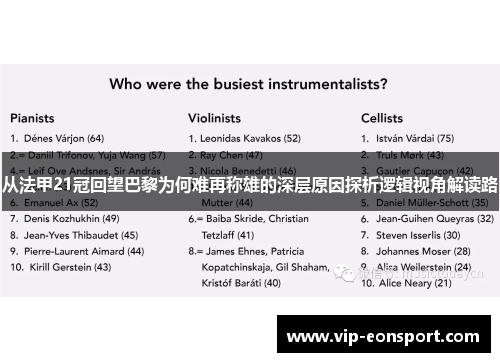 从法甲21冠回望巴黎为何难再称雄的深层原因探析逻辑视角解读路